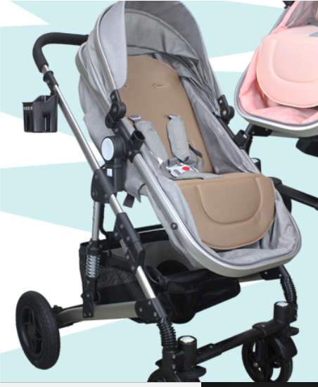 New *2019* Baby Stroller / Pram & Carry Cot Moses Basket Grey Color