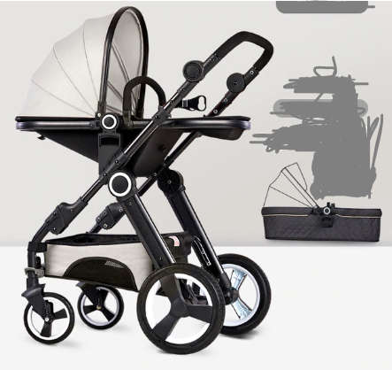 New Baby Stroller/Pram Half Egg Shell And The Bassinet  {brown /cream white/red&,mint green} green}