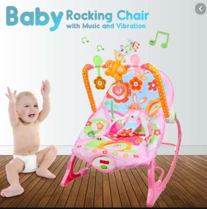 Toddler Baby Rocker[Pink ]