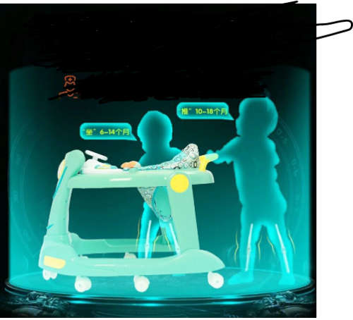 New*2020* baby walker 6-18 months multi-function anti-rollover music walker