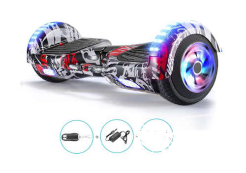 Black Friday Special 6.5` Hoverboard With Bluetooth Speaker And Led Lights
