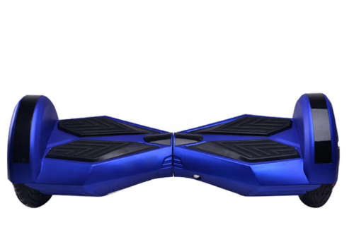 8 Inch Hoverboard with Bluetooth, Speaker & LED Wheels, Blue & Black