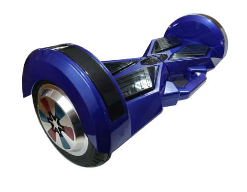 8 Inch Hoverboard with Bluetooth, Speaker & LED Wheels, Blue & Black