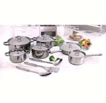 Dolphin - 15 piece cookware set