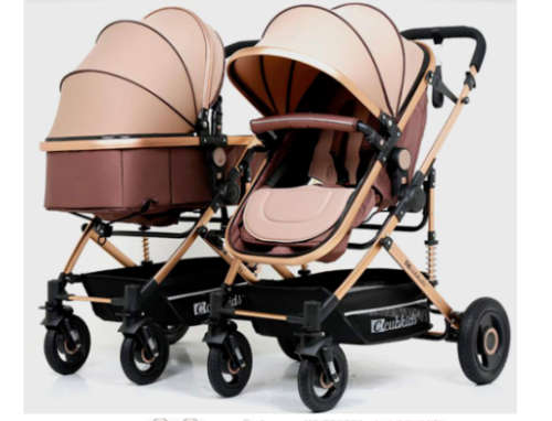 Detachable Twin Baby Stroller
