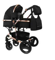 2 in 1 belecoo stroller black color