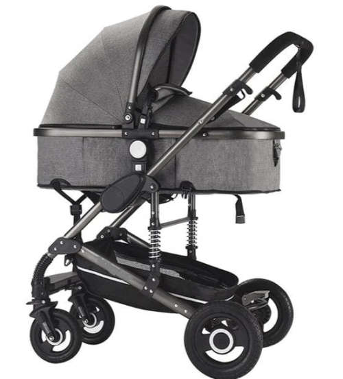 New*2020*3 in 1 baby stroller (grey)