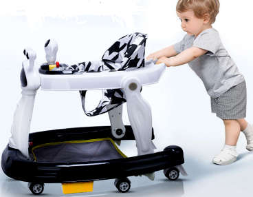 Baby Walker anti-O-legged trolley multifunctional girl male baby anti-side flip drive 6-18 months