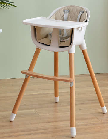 High Chair wooden with Tray.