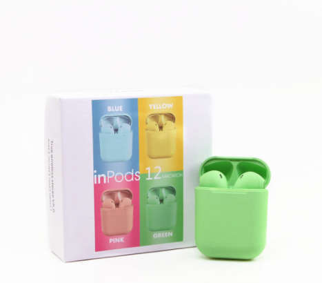 INPODS 12 Simple True Wireless Stereo V5.0 (Pink,Yellow&Blue)
