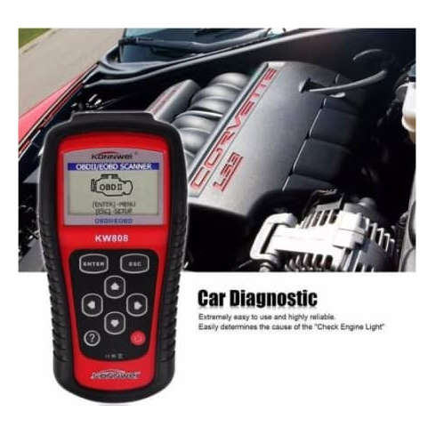 Konnwei KW808  Scanner(OBDII/EOBD) Auto Diagnostic Scanner