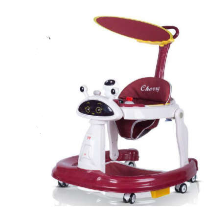 Baby Walker Anti-O-legged 2 In 1 Multifunctional With Canopy