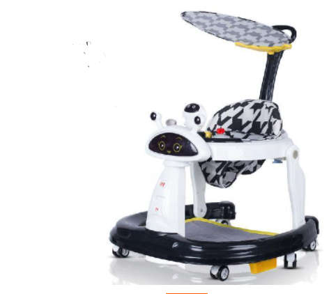 Baby Walker Anti-O-legged 2 In 1 Multifunctional With Canopy