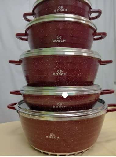 Bosch 10 Pieces Cookware Set