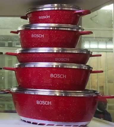 Bosch 10 Pieces Cookware Set
