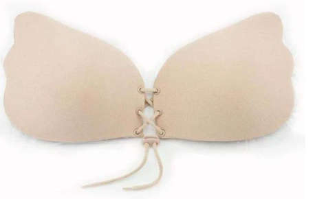 Invisible strapless bra