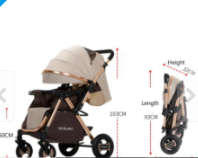 Ultra-lightweight Folding Baby Stroller