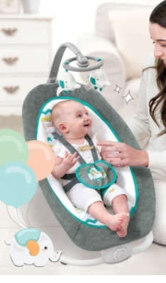 Mastela Baby Fold Up Rocker with Soothing Vibrations