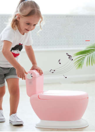 Music Fun Baby Toilet Training Potty [Pink]