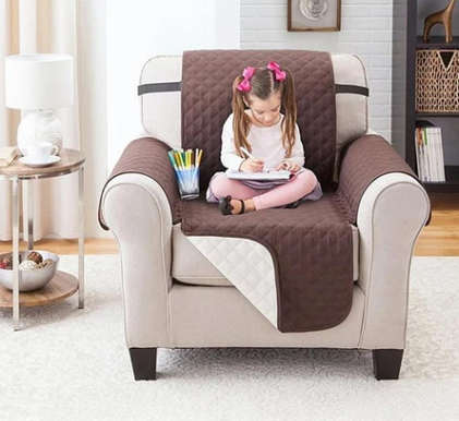 Reversible Single Couch Cover