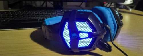 SADES SA 806 Gaming Headphones with Microphone Black Blue