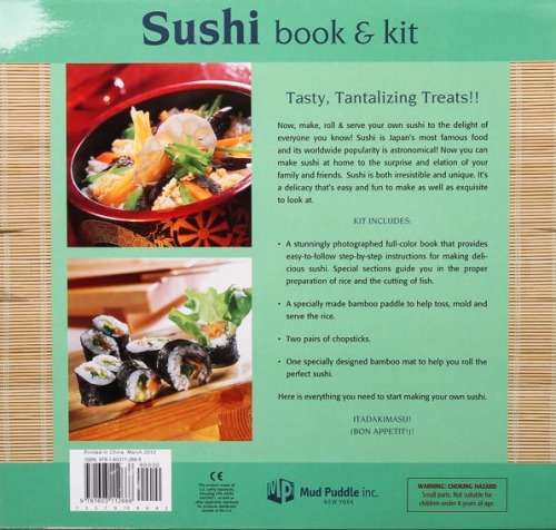 Sushi Making Kit and Recipe Book
