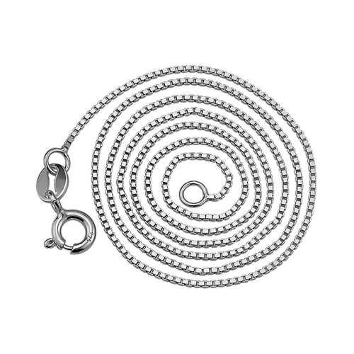 45cm Box Chain - GUARANTEED REAL 925 STERLING SILVER