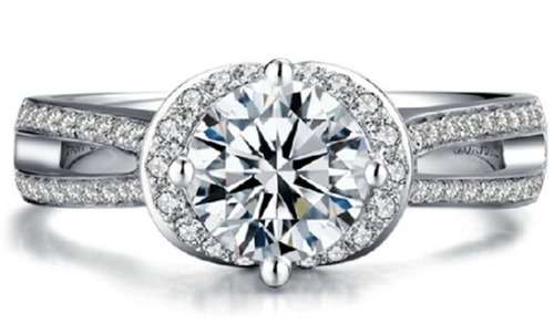 EXTRAORDINARY!! Sparkling 2.68ct Cr.Diamond and Accents Engagement Ring - Sizes 9/S