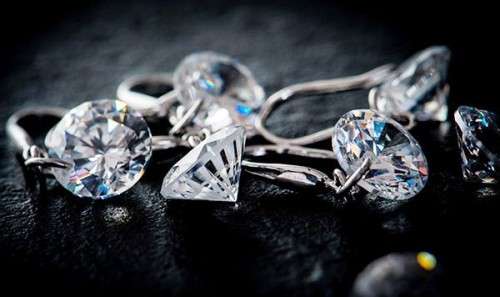 Sterling Silver CZ Drop Earrings