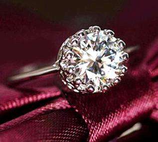STUNNING! 1.67ct Cr.Diamond Solitaire Engagement Ring - Size 7 / O / 17.3mm