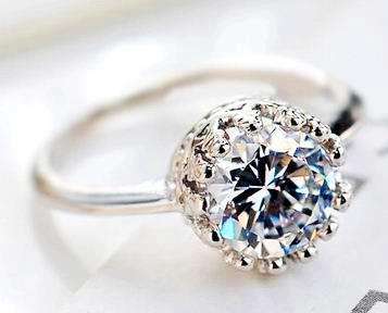 STUNNING! 1.67ct Cr.Diamond Solitaire Engagement Ring - Size 7 / O / 17.3mm