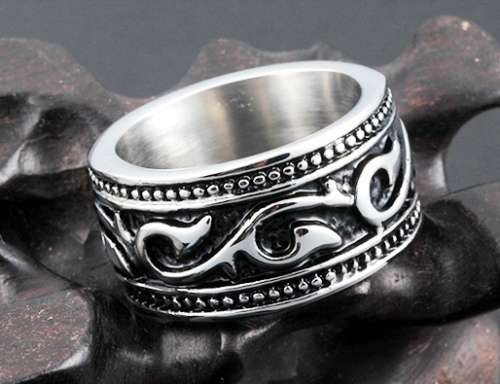 SOLID HEAVY CELTIC 316L Stainless Steel Band - Ring Size 11 / V+/ 20.6mm