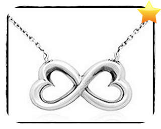 Infinity Heart S925 Silver Necklace
