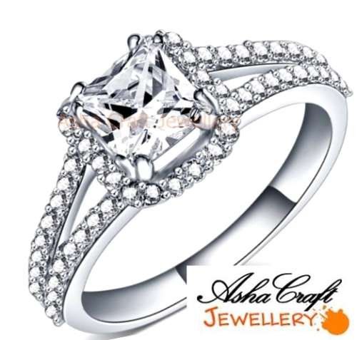 ABSOLUTELY SENSATIONAL - 1.82ct Cr.Diamond Cushion Cut Engagement Ring Size 7/O/17.3mm