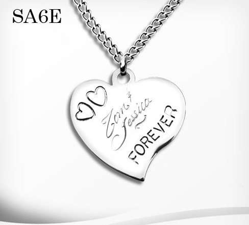 Engraved Love Forever Necklace