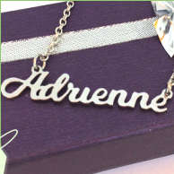 YOUR NAME Personalized Necklace with 50cm Chain