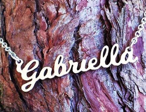 YOUR NAME Personalized Necklace with 50cm Chain