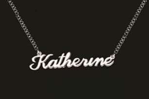 Personalized "Name" Necklace with 50cm Chain