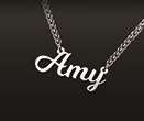 Personalized "Name" Necklace with 50cm Chain