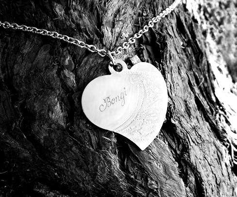 Personalized Heart Name Necklace + FREE ENGRAVING - 8 Options