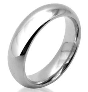 WAS R199: Genuine 316L Stainless Steel Comfort Fit Band. Ring size 6/L+/16.5mm