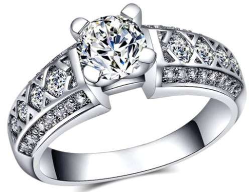 :) SENT WITHIN 24hrs | 1.70ct Cr.Diamond Bezel Engagement Ring. Size 7/O/17.5mm