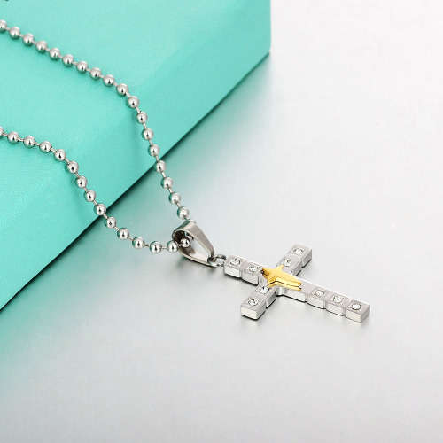 Stainless Steel Cross Necklace