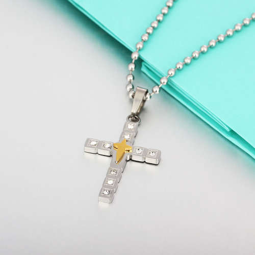 Stainless Steel Cross Necklace