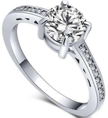 IN STOCK NOW! 1.35ct Cr.Diamond Brilliant Solitaire Engagement Ring. Size 9 - R1/2