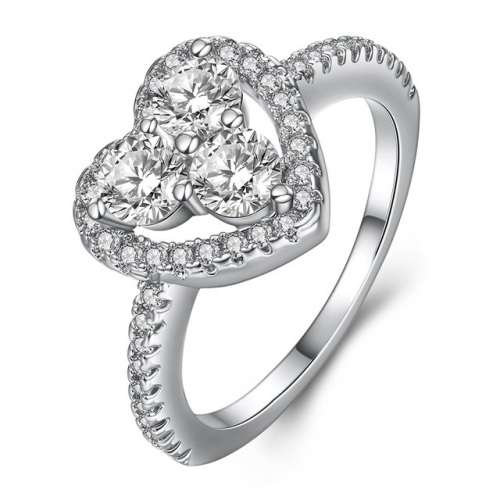 IN STOCK NOW: Sparkling Cr.Diamond Engagement Ring. Size 7 / N+ / 17.3mm
