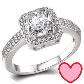 IN STOCK NOW: Sparkling Cr.Diamond Engagement Ring. Size 11 / V+ / 20.6mm