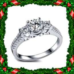 Free shipping over R500! 1.80ct Cr.Diamond Engagement Ring, 3-stone. Size 6(M), 8(Q)