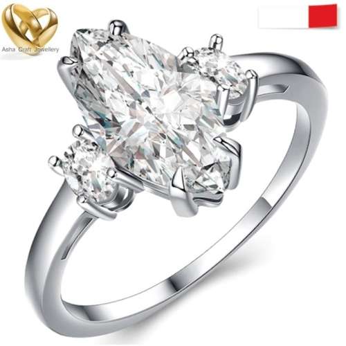 Tiffany Engagement Ring - Size 8 | Q | 18mm