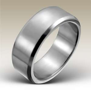 70% off SALE!!! Brushed Design Wide 316L SS Ring - Size 12.5 / Z